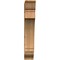 Ekena Millwork Imperial Traditional Rough Sawn Bracket, Western Red Cedar, 6"W x 28"D x 36"H BKT06X28X36IMP01RWR - alternate 3